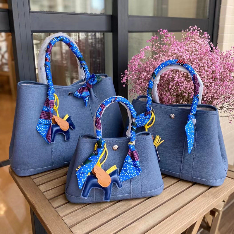 Genuine Leather Fashion Simple Large Capacity Portable Shoulder Bags