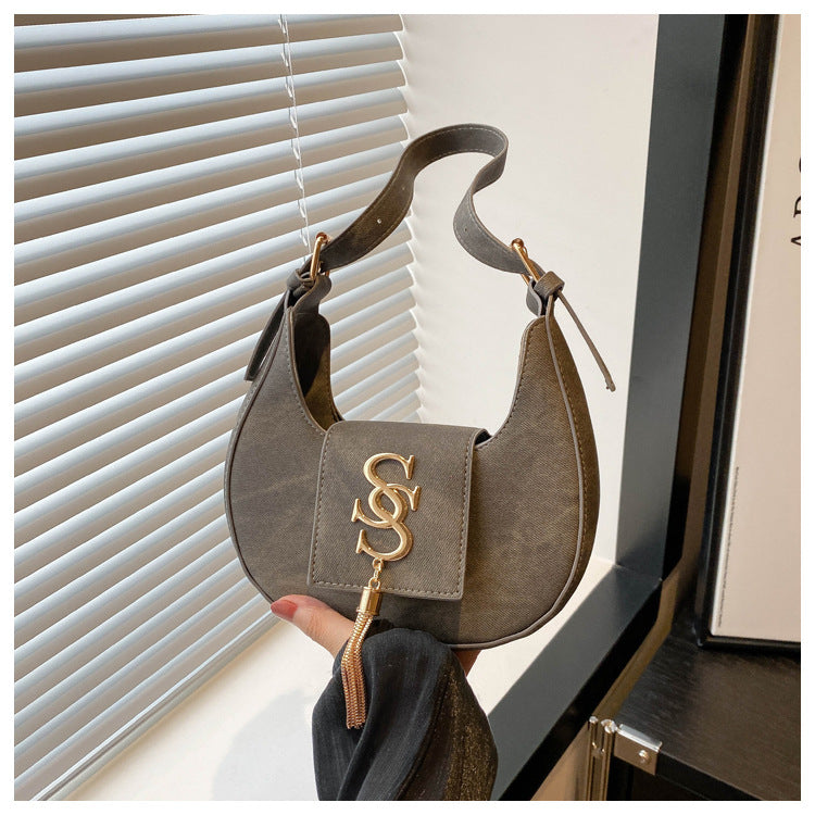 Women's Simple Beautiful Fashion Hand Carrying Underarm Women's Shoulder Bag