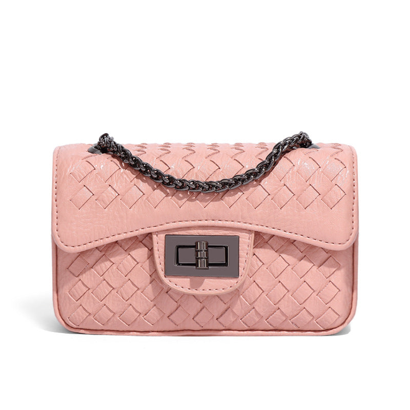 Women's Fashion Classic Style Chain Simple Solid Crossbody Bags