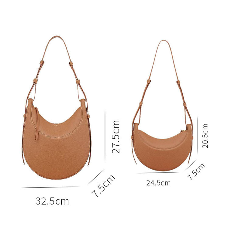 Women's French Half Moon Underarm Saddle Shoulder Bags