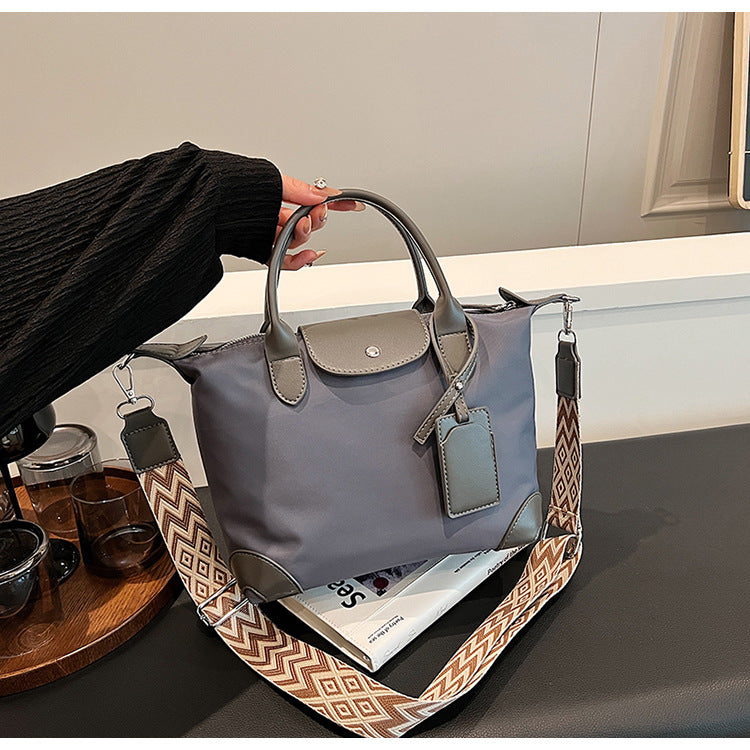 Fashion Nylon Female Lightweight Simple Dumpling Crossbody Bags