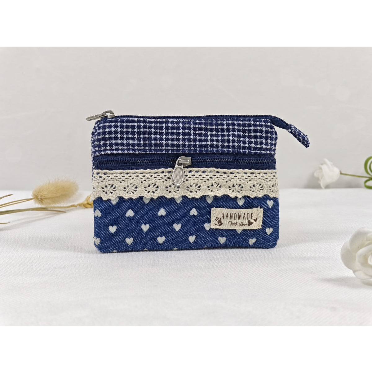 Versatile Women's Handmade Fabric Idyllic Minimalist Coin Purses