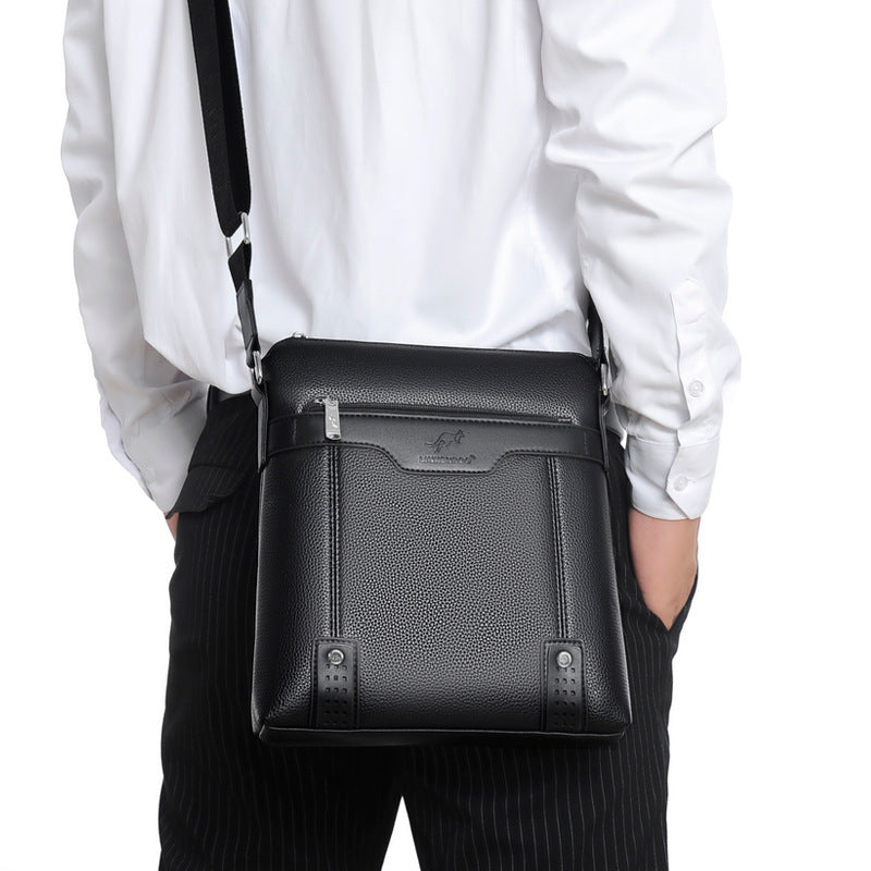 Men's Lincoln Man Business Leather Fashion Men's Shoulder Bags