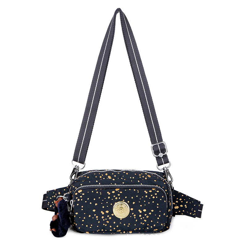 Women's & Men's & Monkey Light Canvas Fashion Trendy Waist Packs