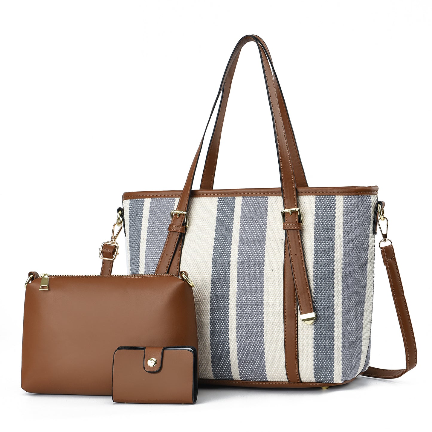 Women's Big Versatile Large Capacity Commuter Three-piece Shoulder Bags