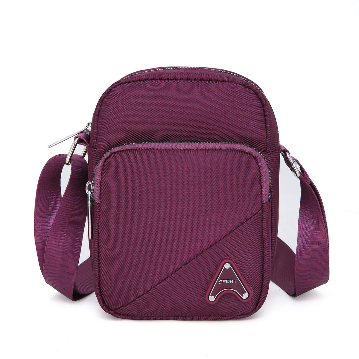 Women's Fashion Trendy Lightweight Mobile Solid Color Splash Women's Messenger Bag