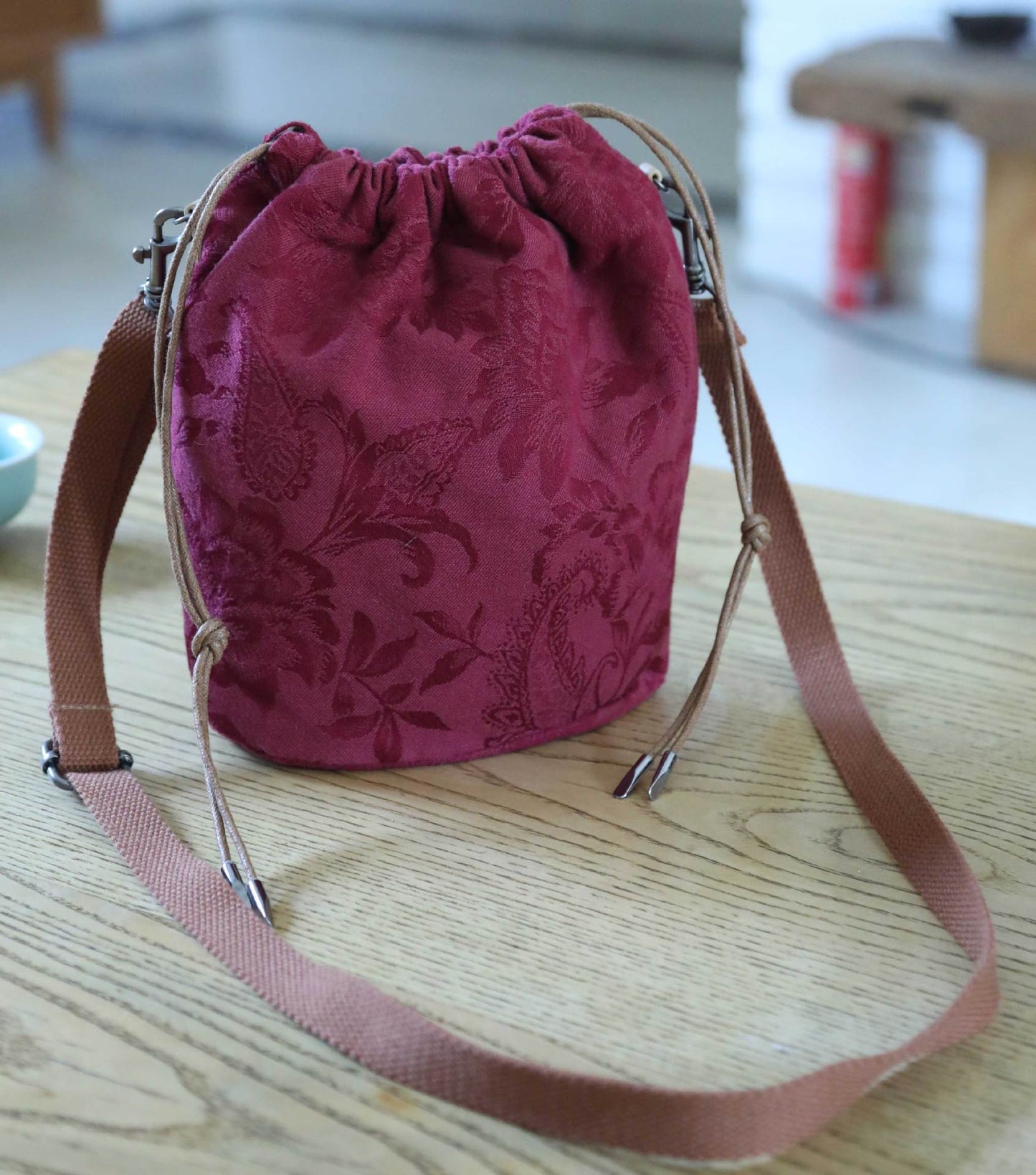 Retro Artistic Cotton Linen Cloth Canvas Crossbody Bags