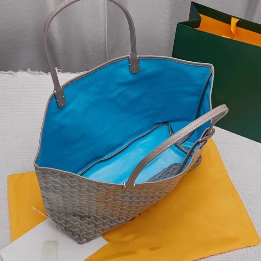 Women's Dog Teeth Large Capacity Shopping One Shoulder Bags