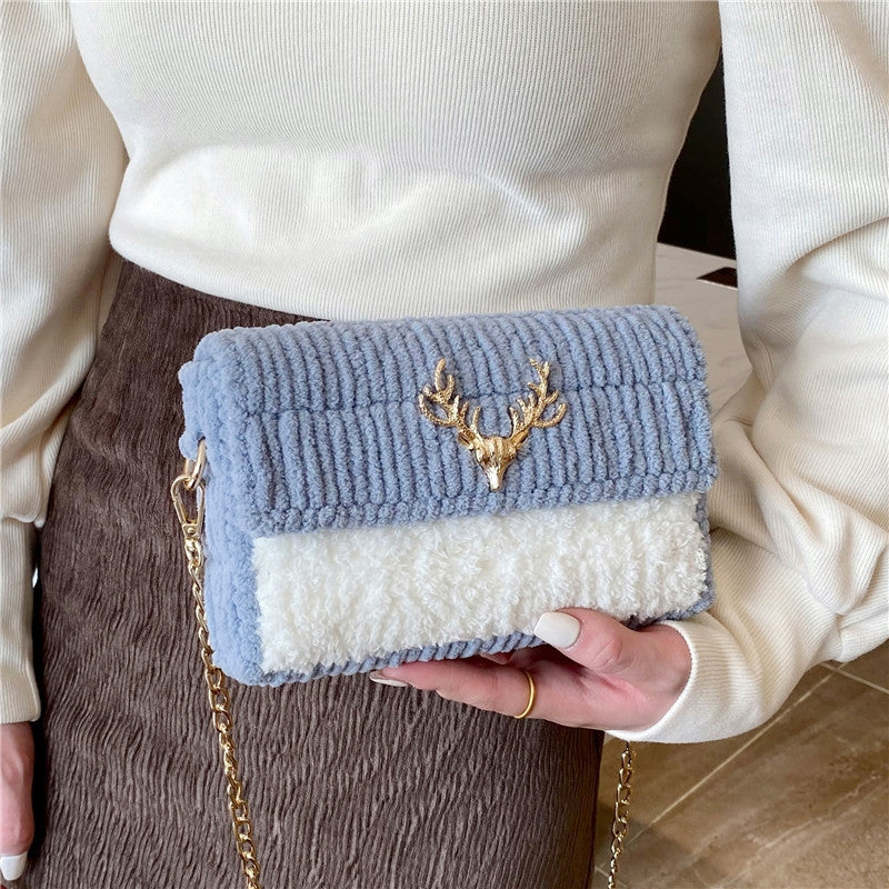 Hand-woven Homemade Wool Material Gifts For Girlfriend Bags