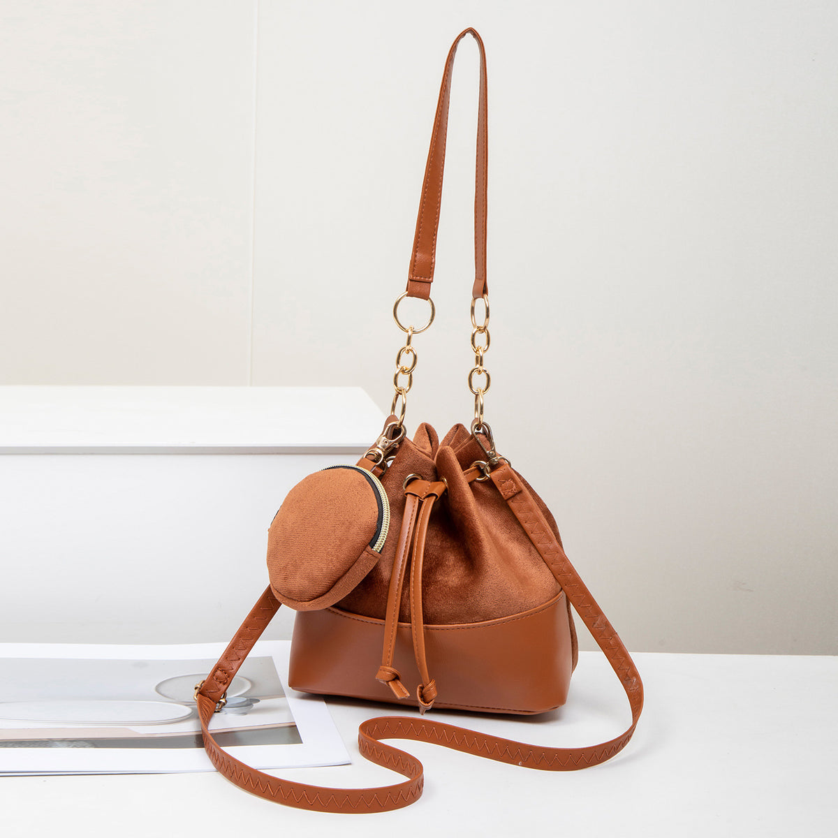 Glamorous Creative Cool Women's Two-piece Unique Women's Shoulder Bag
