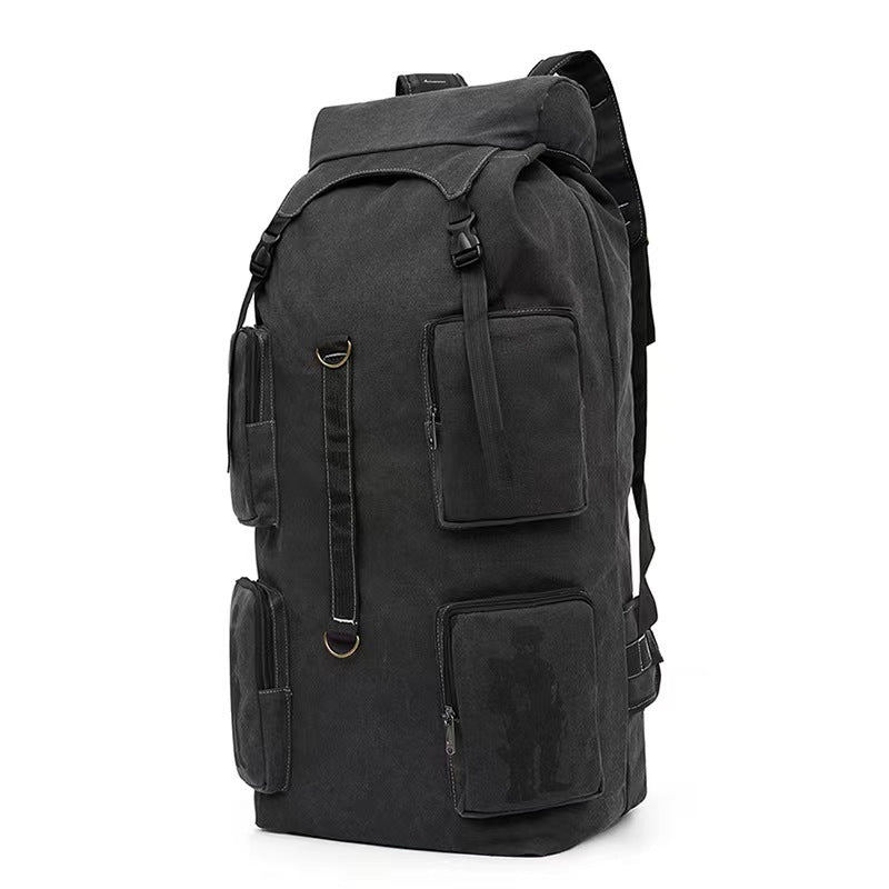 Women's & Men's & Canvas Large Capacity Breathable Wearable Sports Backpacks
