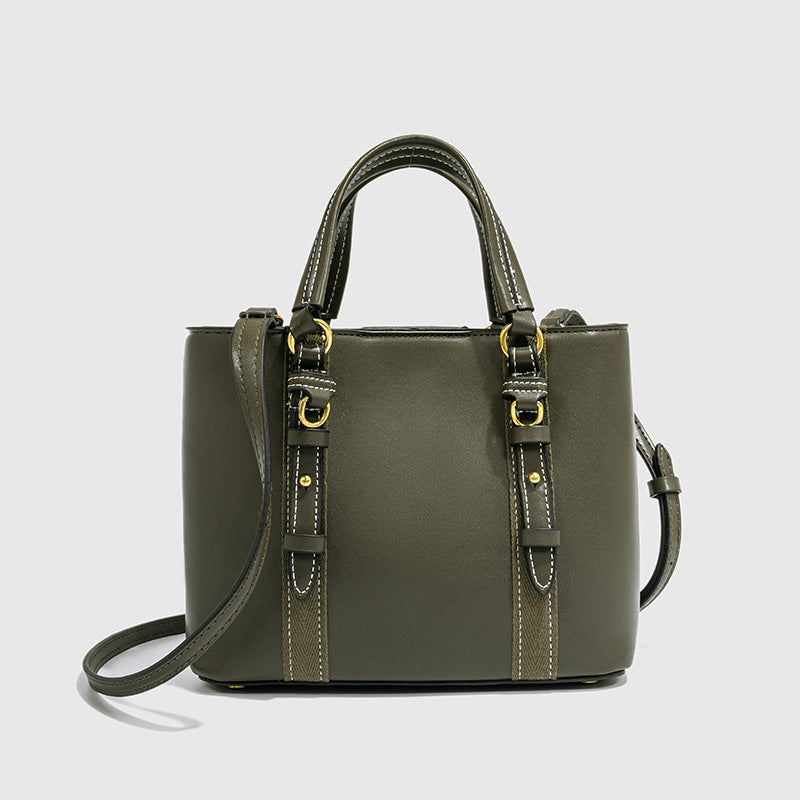 Women's Comfortable Z Summer Green High-grade Bucket Bags