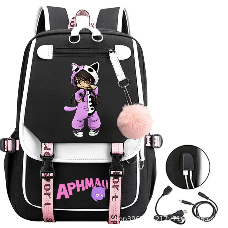 Style Simple Junior's Female Lightweight Large Backpacks