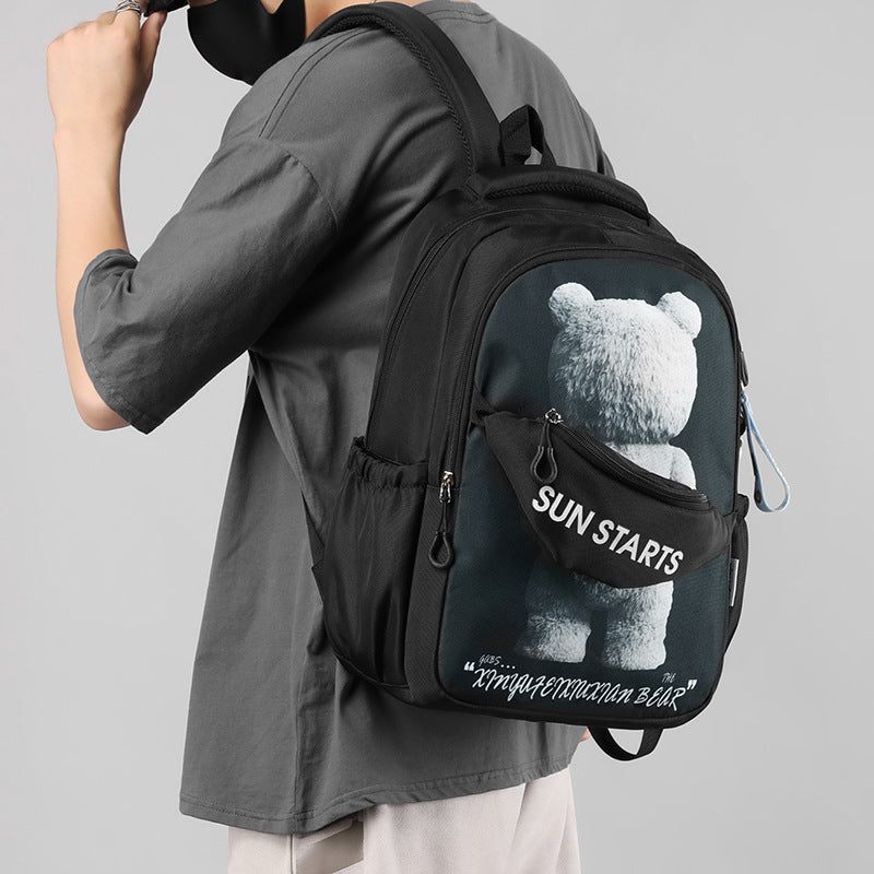 Children's Grade Large Capacity Spine Protection Lightweight Elementary School Students' Schoolbags