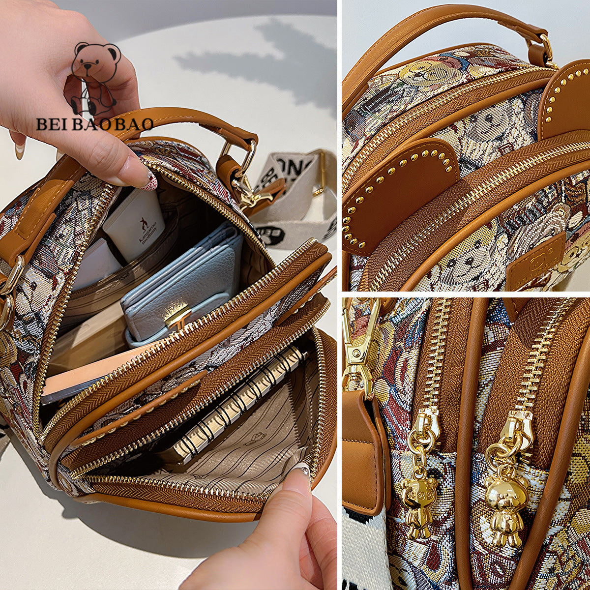 Comfortable Women's Durable Source Round Fashion Crossbody Bags