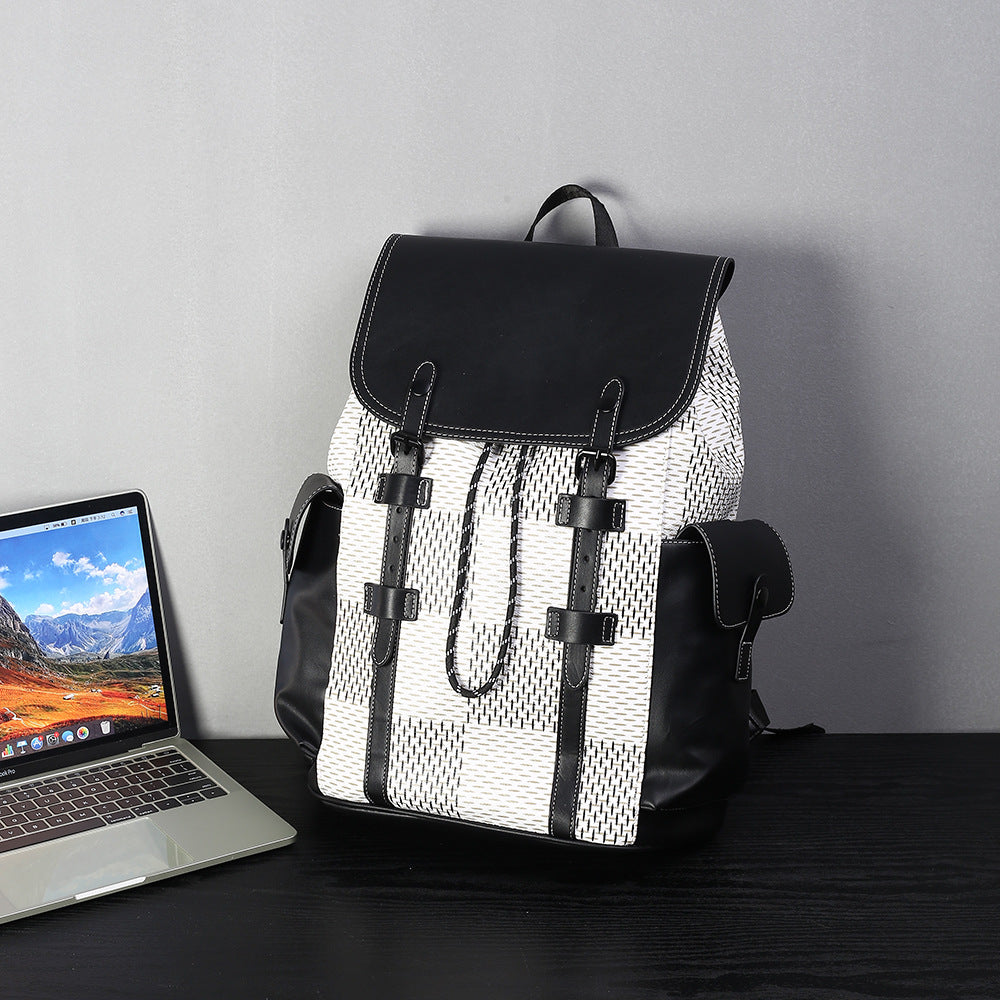 Men's Fashion High Quality Commuter Computer Green Backpacks