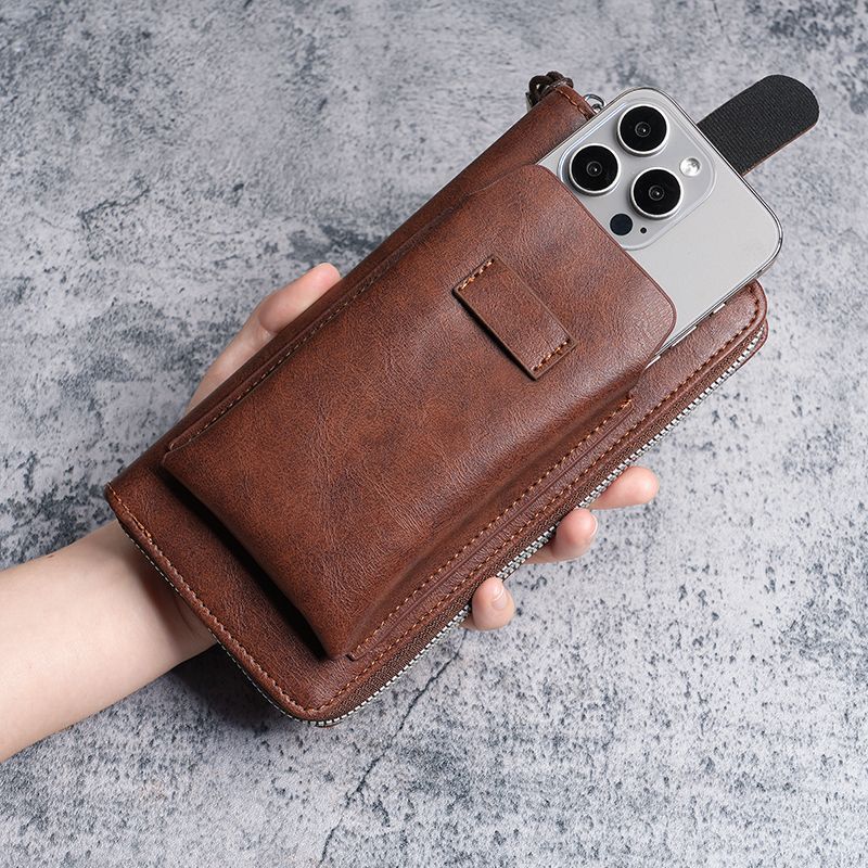 Men's Long Multi Slots Business Zipper Multifunctional Men's Wallet