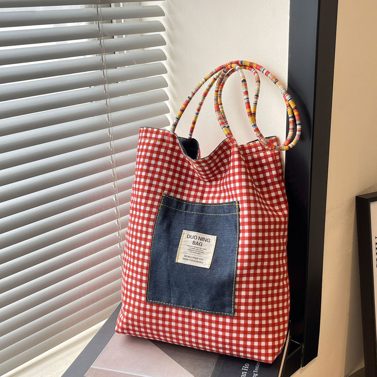 Women's Denim Popular Leisure Large Capacity Class Women's Shoulder Bag