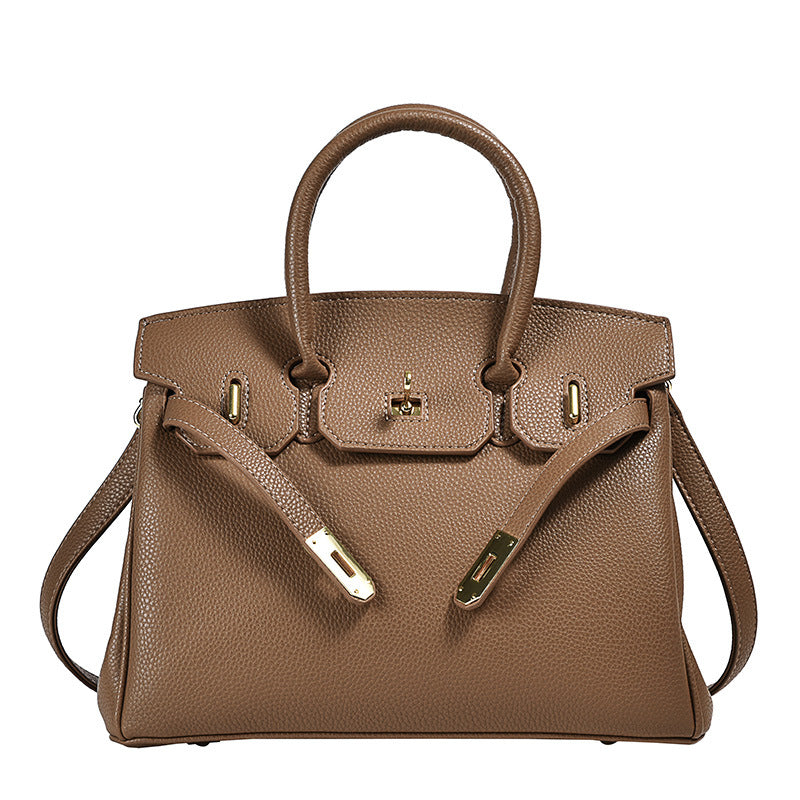 Women's Large Capacity Portable Kelly Light Luxury Handbags