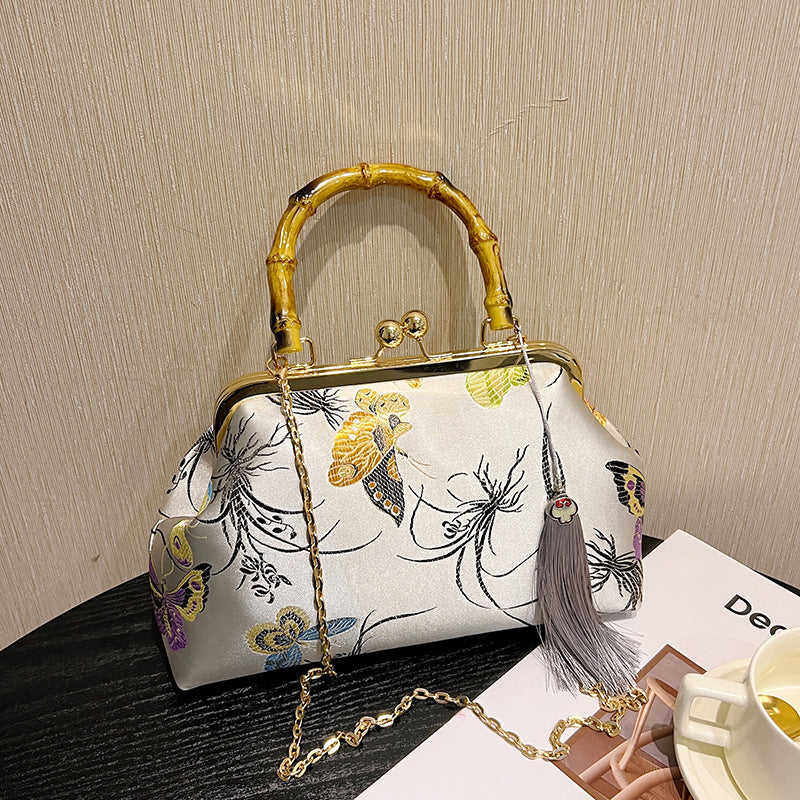 Women's Chinese Style Shell Spring Chain Bamboo Women's Shoulder Bag