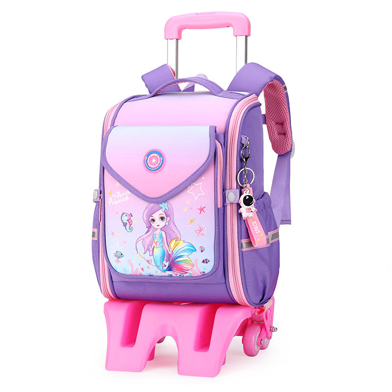 Natural Fish Primary Lightweight Waterproof Large Elementary School Students' Schoolbags