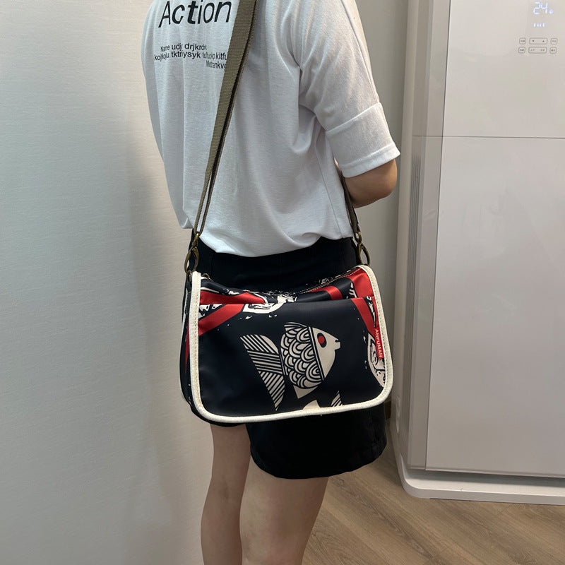 National Fashion Ethnic Print Large Capacity Crossbody Bags