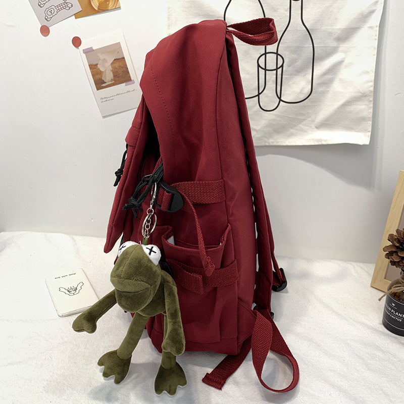 Men's Male College Fashion Campus Female Korean Middle School Students' Schoolbags