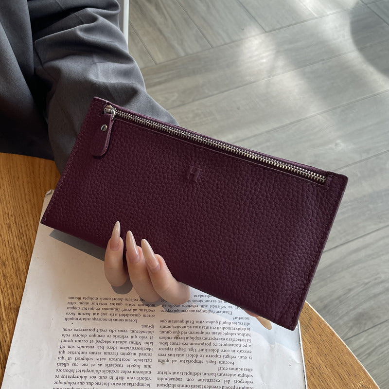 Women's Taiwan Leather Long Clutch Design Ladies Wallet