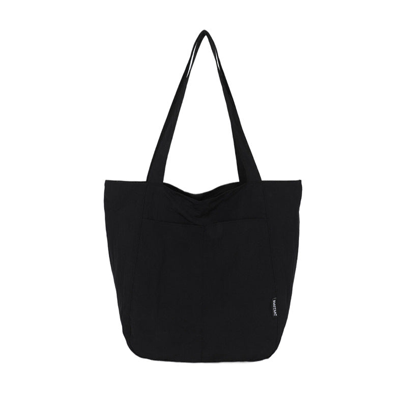 Women's Nylon Large Capacity Solid Color Portable Women's Shoulder Bag