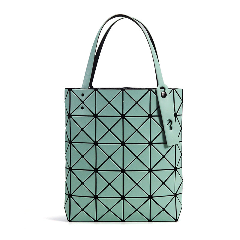 Four Grid Geometric Lifetime Rhombus Hand Handbags