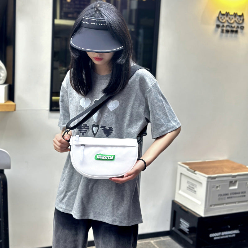 Women's & Men's & Spring Waterproof Nylon Dumpling Fashion Work Crossbody Bags