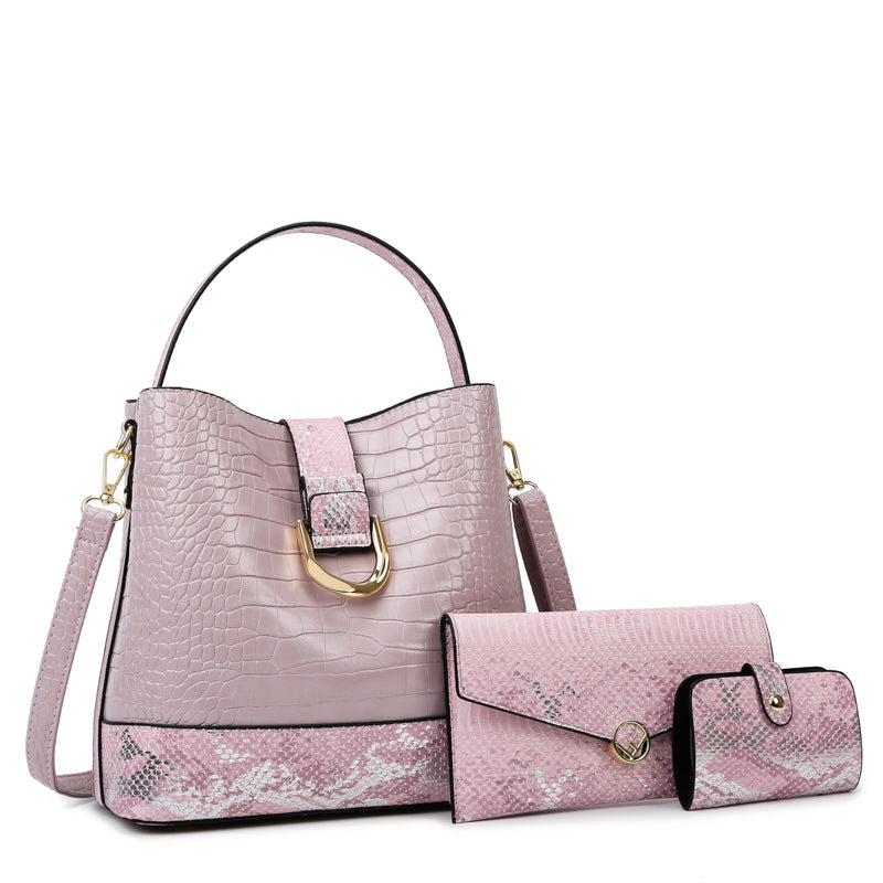 Women's Glamorous Match Sets Simple Popular Shoulder Bags