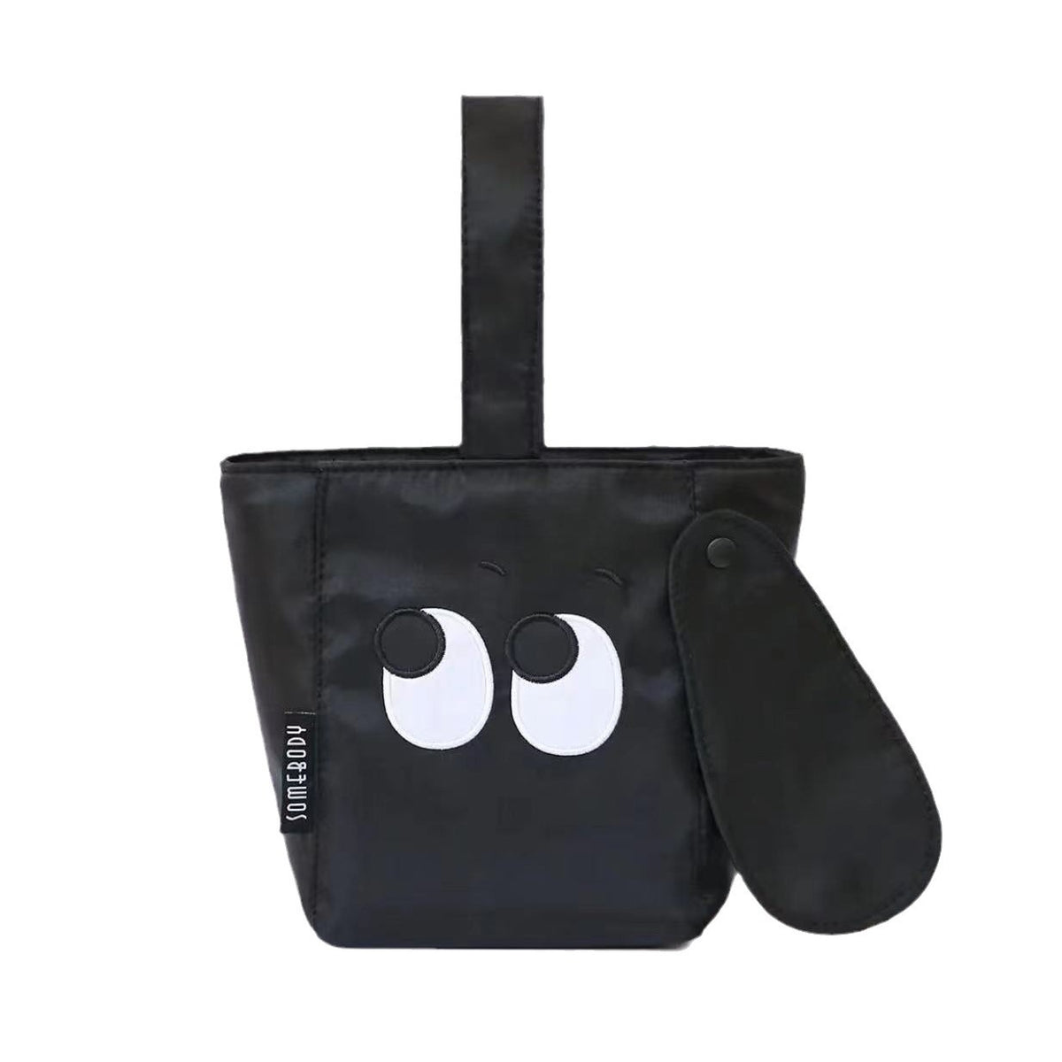 Women's Tricolor Patch Cartoon Cute Dog Mobile Handbags