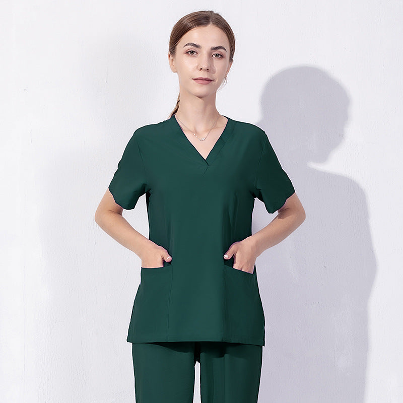 Doctor Work Uniforms Sleeve Beauty Hospital Female Uniform
