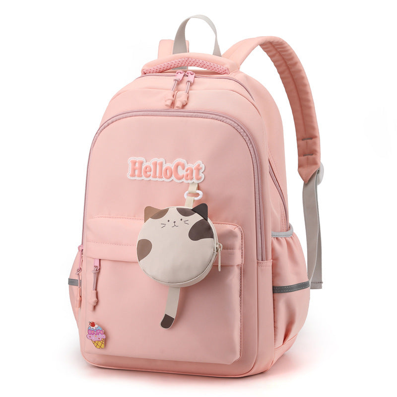Primary Spine Protection Female Versatile Good-looking Backpacks