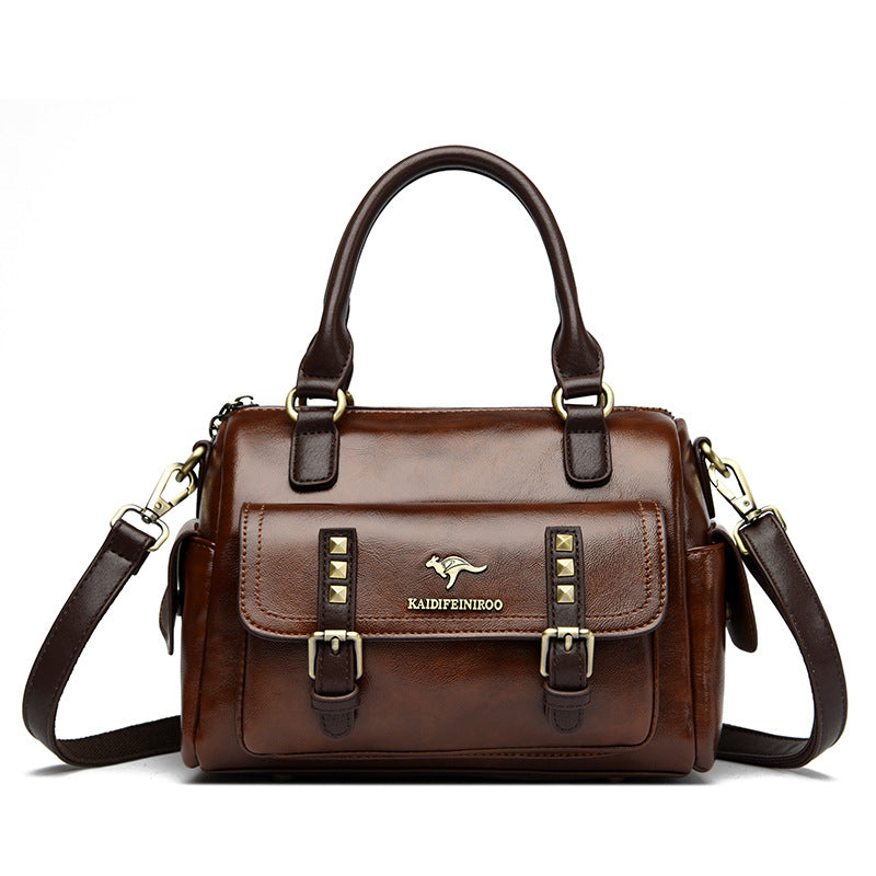 Women's Stylish Fashion Contrast Color Elegant Handbags