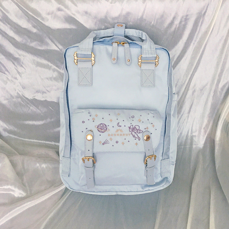 Donut Female High College Campus Leisure Backpacks