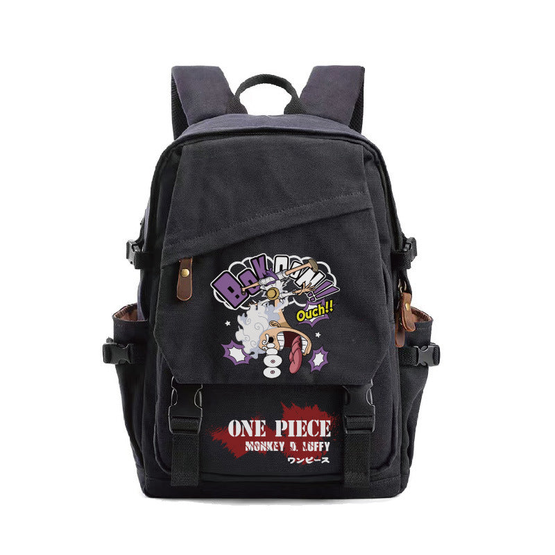 Men's Piece Cartoon Dragon Ball Totoro Joint Middle School Students' Schoolbags