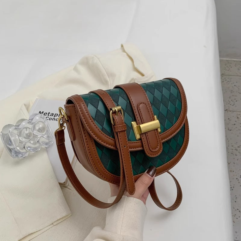 High-grade Female Niche Contrast Color Fashion Crossbody Bags