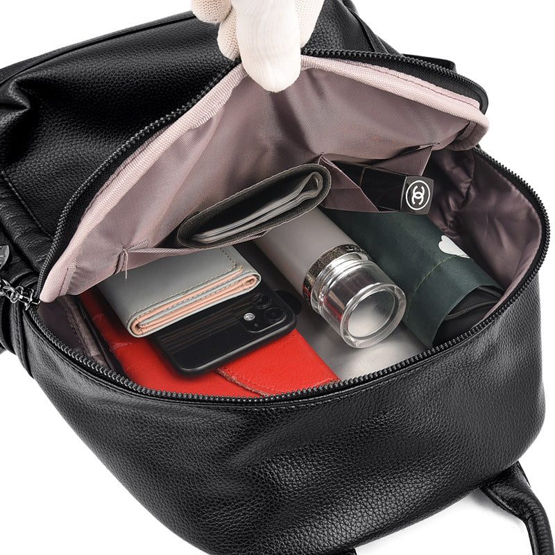 Women's Autumn Korean Style Leisure Trendy College Backpacks