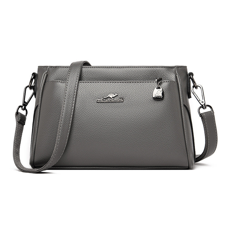 Women's Classic Plain Kangaroo Fashion Mom Crossbody Bags