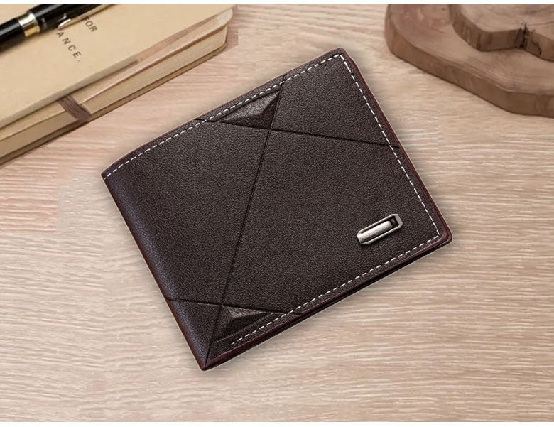Men's Multiple Slots Certificate Large Capacity Business Men's Wallet