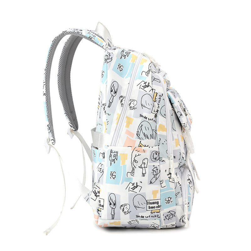 Men's Boys Printing Lightweight High Quality Large Backpacks