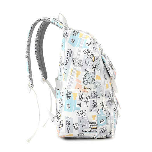 Men's Boys Printing Lightweight High Quality Large Backpacks