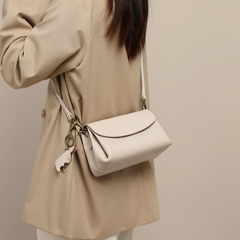 Creative Women's Genuine Leather Underarm High-grade Women's Messenger Bag