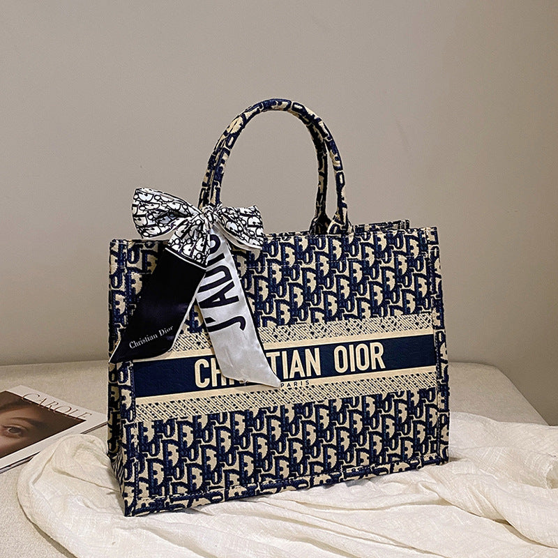 Light Luxury Large Capacity Embroidered For Shoulder Bags