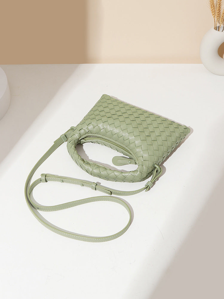Fashion Commuter Woven Design Graceful Trendy Crossbody Bags