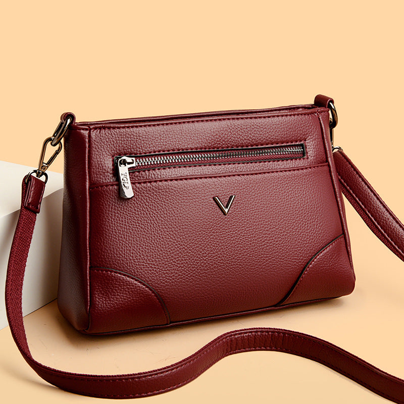 Women's Korean Large Capacity Versatile Black Shoulder Bags