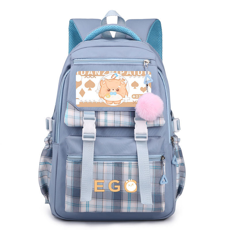 Egg Puff Party Good-looking Burden Alleviation Backpacks
