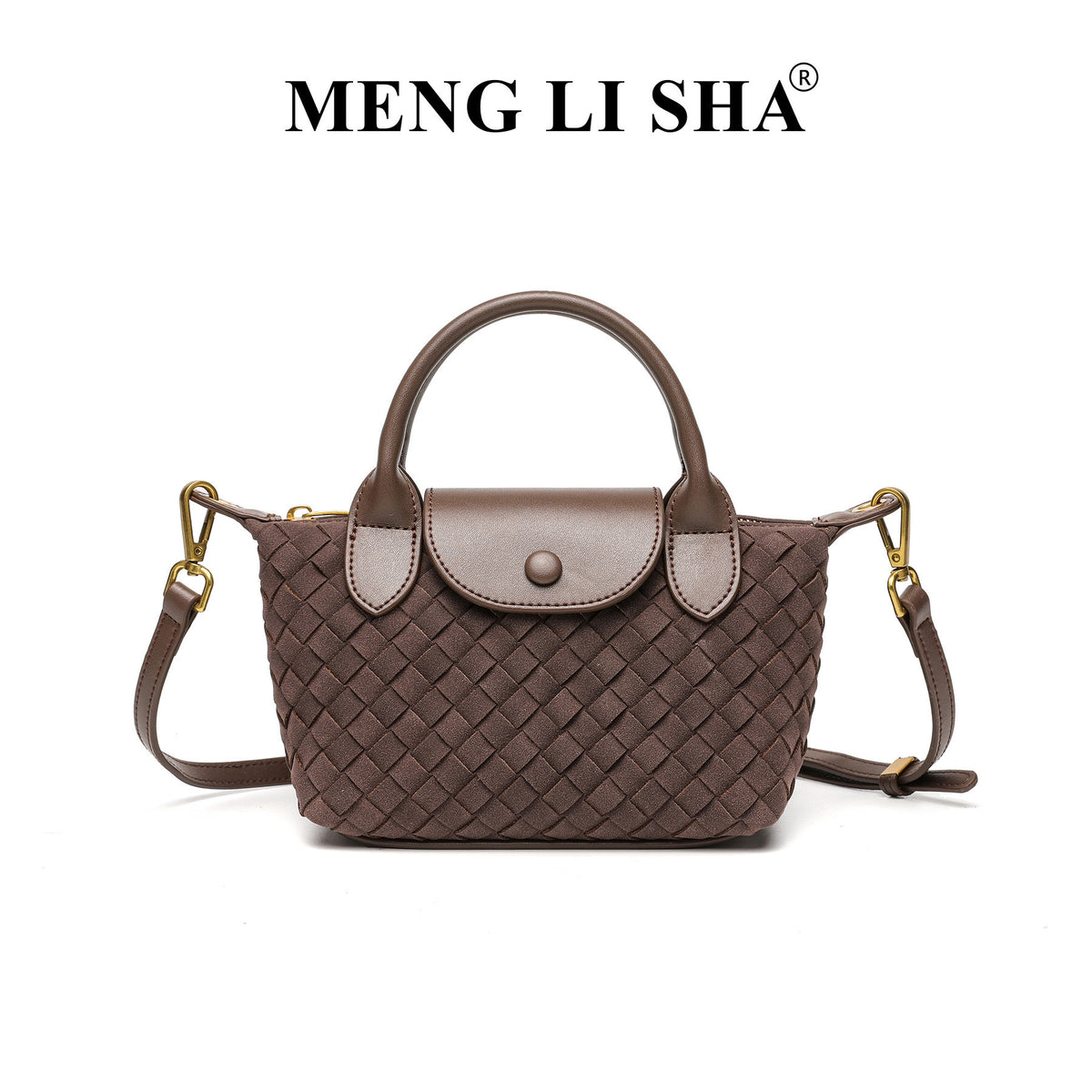 Women's Handmade Woven Trendy Fashion Dragon Dumpling Women's Handbag